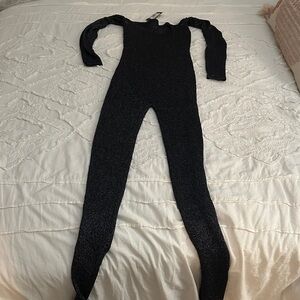 PrettyLittleThing Glittery Midnight Jumpsuit